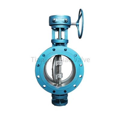 Blast furnace gas butterfly valve