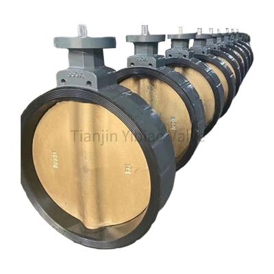Aluminum Bronze Butterfly Valve, Electro-pneumatic Aluminum Bronze Butterfly Valve