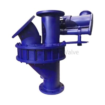 Wear-resistant ceramic three-way switching valve