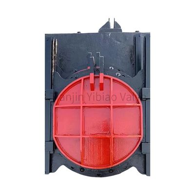 Arc gates, flat fixed-wheel steel gates