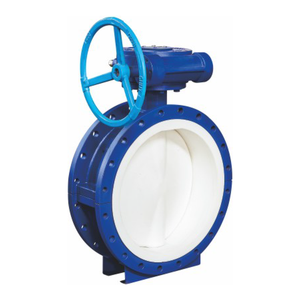 17-D341F46 法兰式衬氟蝶阀